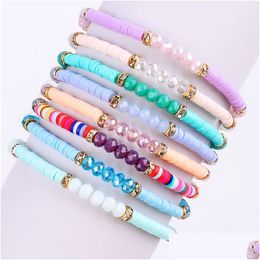 Perlé Nouveau 8 Styles Mélanger Couleur Verre Rocaille Perle Vsco Fille Amitié Bracelet Femmes Boho Bracelets Réglables Bracelet Bijoux Cadeaux F Dhcqj