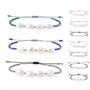 Kralen Strand Kelitch Zomer Women Pearl Bracelet Wrap Handgemaakte charme Miyuki Friends Vriendschap Juwelier Girdel Druppel Levering Brace Dhxra