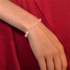 Perlé, brins 6mm Crystal Bracelet Femme Charme Bracelets Collectifs pour Femmes Grossistes