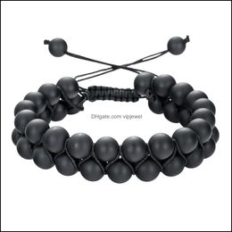 Brins de perles Bracelet chakra 7 chakras cicatrisation cristaux de yoga berges bracelets méditation relax anxiété bracelet pour femmes dhjv6