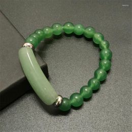 Kralen strengen vallen hoogwaardige yogabrug vorm armband charme accessoires roestvrij staal natuursteenarmbanden fawn22
