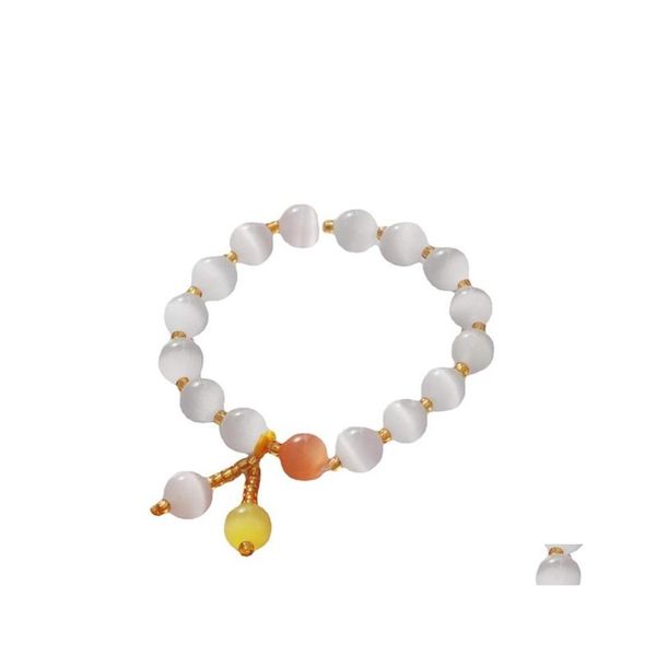 Perles Brins Ethnique Cristal Bracelet Femme Opale Perlée Cabine De Voyage Cordes Petit Cadeau Accessoires 3665 Q2 Drop Delivery Juif Dhoty