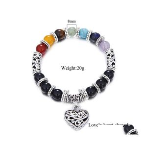 Kralen strengen handgemaakt 8 mm natuursteen boeddha leeuw hart bedelarmband voor vrouwen mannen verschillende stijl tijger eye agate yoga kralen dhyqn