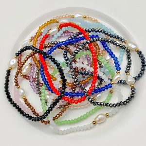 Brins de perles faits à la main en pierre naturelle Boho Wrap Bracelet pour femmes bijoux de mode simples cadeaux de fête d'amitié en gros Kent22