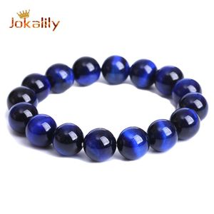 Perles, brins naturel bleu lapis tigre oeil pierre perles bracelets yoga pour la fabrication de bijoux hommes femmes corde élastique couture