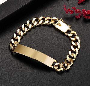 Kralen strengen nieuw populair merk 18k gouden armbanden voor man vrouwen luxe mode originele sieraden bruiloft accessoires feest geschenken 5708090