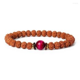 Kralen strengen origineel 20 mm wenge kralen armbanden kleurrijke sandelhout meditatie gebed genezing Tibetaans boeddhisme rudraksha sieraden lars22