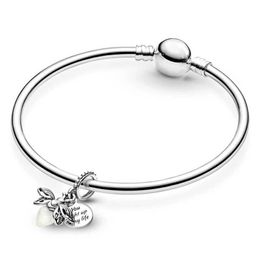 Kralen togory zilveren kleur charme armbanden met vuurvliegster hanger armbanden bangle voor vrouwen mannen vriendin diy sieraden speciaal aanbod 240423