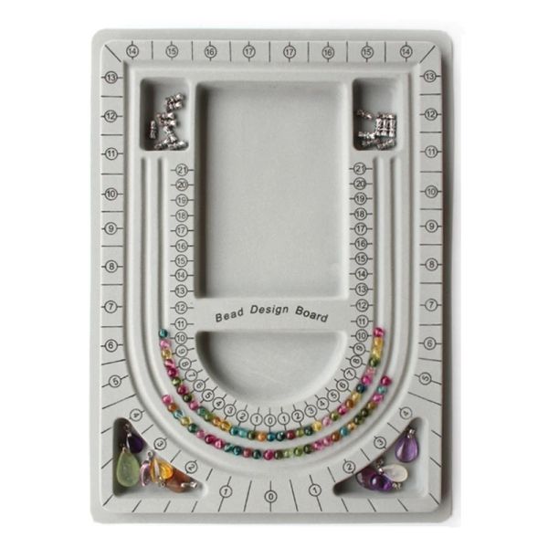 Planches de perles de conception de perles de conception de collier Bracelet Bracelet Bijoux de conception de bijoux pour outil d'artisanat de fabrication de bijoux de bricolage