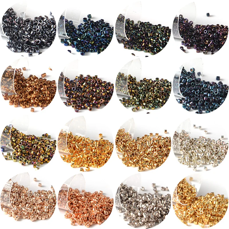 Kralen 10g/buis Miyuki Delica Glas Japanse Kralen Metalic Rocailles Ronde Spacer voor Diy Handgemaakte Sieraden Maken