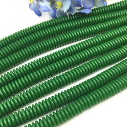 Kralen faux hars ambers oblate wafer bijenwas ivoor abacus groen los voor sieraden maken bodhi spacer plaat ambachten 15 inch a185