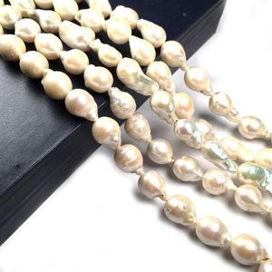 Perles Natural Eau de perles d'eau douce perle de forme irrégulière Isolement perle lâches pour les bijoux faisant des accessoires de collier de bricolage