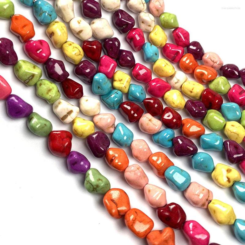 Beads Natural Stone Turquoises Irregular Shape Loose Beaded Semi-Finished For Jewelry Making DIY Necklace Bracelet Accessories