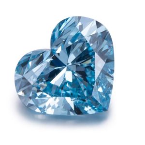 Perles Autre Diamant de Laboratoire SI1 Fantaisie Bleu Verdâtre Intense 1.33ct CVD