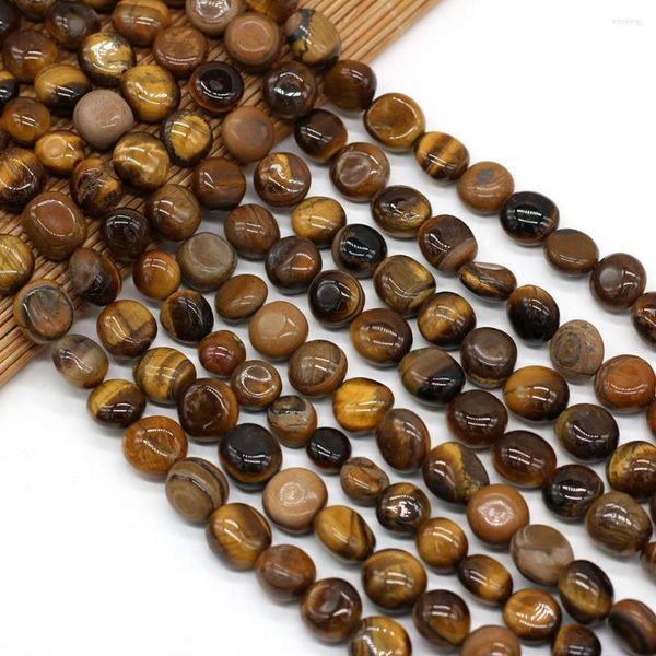 Perles vente pierre naturelle pierres semi-précieuses perles d'oeil de tigre irrégulières faisant collier à faire soi-même Bracelet taille 10-12mm cadeau