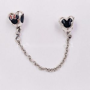 Perles en argent Sterling 925, breloques en forme de cœur Miky, adaptées aux bijoux de Style européen, Bracelets et colliers