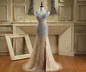 kralen sprankelend lovertjes Myriam Fares prom jurken Arabische feestavondjurken Vestido de festa longo 2015 Elegant Sweetheart Robe 2476098