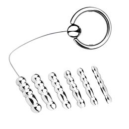 Outil de Massage de la Prostate de Type perles, nouveau bouchon Anal en métal de 4ème génération, Plug Anal creux en acier, jouets sexuels BDSM pour hommes