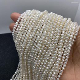 Perles en gros blanc naturel riz forme perle d'eau douce pour la fabrication de bijoux bracelet à bricoler soi-même collier bracelets à breloques