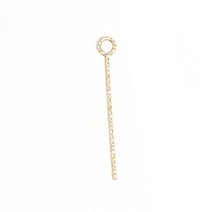BeadSnice 14K Gold Filled Eye Pin More Size Metal Jewelry Component