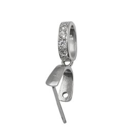 BeadSnice 925 Sterling Zilveren Sluiting Pinch Clip Borgtocht Hanger Connector Sieraden Componenten Bevindingen Groothandel ID 34629