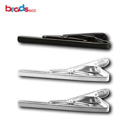 Beadsnice 925 Kit de clip de corbata de plata esterlina Barra de corbata Clips de corbata personalizados Logotipo personalizado Grabado Joyería de los hombres ID 36481