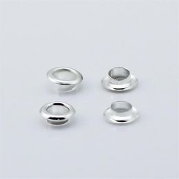 Perles en métal plaqué argent, résultats de noyau d'œillets, parfaits pour les perles à grands trous, noyaux de perles en laiton ID 29289254a