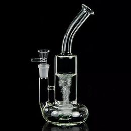 Beker Glazen Waterpijpen Waterpijpen Tornado Perc Cycloon Percs Waterpijpen 18mm Joint dab rigs Recycler olie rigs