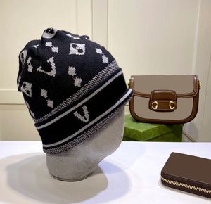 beanie muts Designer Beanie Gebreid Warm Letter Design Hoed Kerstcadeau H Hoge kwaliteit Ig igh