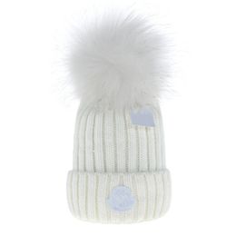 Beanie Cap Mens Designer emmer hoeden nieuwe mode dames dames warme winter beanie large faux bont pom pom pom poms bobble hoed outdoor m-3