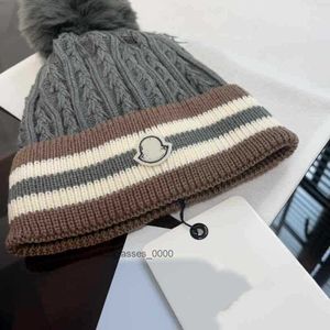 Beanie Cap heren designer emmer hoeden Nieuwe Mode Dames Dames Warme Winter Beanie Grote namaakbont Pom Poms Bobble Hat Outdoor 5VKJ