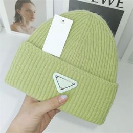 Gorro de diseñador, gorro, gorro, gorro, gorro de invierno, gorro de punto, gorro de punto, gorros de calavera de primavera, letras de cachemira unisex, sombreros ajustados al aire libre informales para regalo