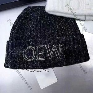 Beanie Hat Loewee Hat Luxe Designer Muts Winter Heren en Dames Mode Driehoek Letters Ontwerp Gebreide mutsen Herfst Wollen muts Geometrisch Unisex Warme Muts 4 3L8G