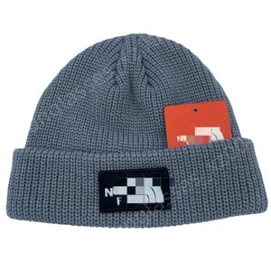 Beanie North Designer Faced Hat Originele kwaliteit Luxe Herfst- en Wintertij Verhuurder Hoed Korte Stijl Guapi Hoed Heren Ruffian Gebreide Muts Warme Wollen Muts Letter