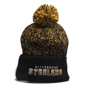 Bonnet / Skull Caps 2023 Nouvelle équipe de football Beanie Hat Football Knit Hats Winter Cuffed Stylish Beanie Cap Sport Fans Fashion Toque Cap J1130