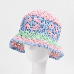 Beanie / Skull Caps 2023 Verano Mujeres Hecho a mano Crochet Bucket Sombreros Compras Protección UV Moda Gorros Bell Punto Estilo Coreano Panamá Venta al por mayor 230925