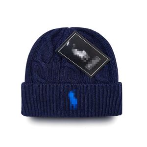 Beanie/Skull Caps 2024 Nieuwe Designer Polo Beanie Unisex Herfst Luxe Winter Mutsen Winter Gebreide Muts Voor Mannen En Vrouwen Hoeden Klassieke Sport Skull Caps Dames Hoed