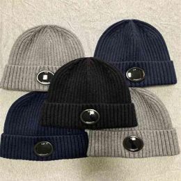 Beanie Skull Caps Ball Caps CLASSIC Wintermuts Geribbelde gebreide lensmuts Kompas C T220823312U