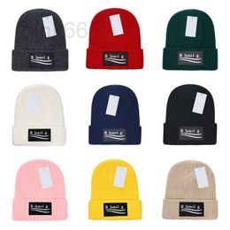 Gorro/tampas de caveira designer 2023 outono/inverno nova moda chapéu de malha ao ar livre casual chapéu de vaca quente chapéu frio y2y9