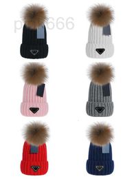 Beanie/Skull Caps Designer 2023 wollen hoed herfst en winter nieuwe mode gebreide hoed buiten casual koe hoed warme koude hoed 93Q2