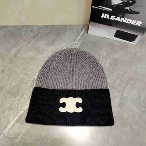 emmer hoed beanie hoed caps ontwerper gebreide hoed rand pet dames herfst/winter wollen swrx