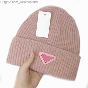 Beanie/Skull Caps Fashion Designer Mens Beanie Hat Winter Hat Solid Color Letter Outdoor Woman Beanies Bonnet Man Hoofd Warm Kasjmier gebreide schedel Cap Z230819