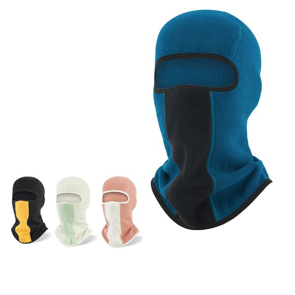 Gorros/Gorras de Calavera FEDEX Máscara de esquí de Invierno Color de Contraste Térmico Pasamontañas a Prueba de Viento para Exteriores Máscara de esquí Cubierta para el Cuello y la Cara Gorro de una Pieza Hombre Mujer