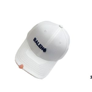 Beanie Skull Caps Chapeau de baseball de haute qualité Brim Décoration cassée Crème solaire Langue de canard Pare-soleil pour hommes et femmes