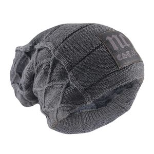 Bonnet/tête de mort casquettes haute qualité mode hommes chapeau hiver chaud tricot bonnets pour homme épais Bonnet marque Skullies adulte casquettes mx-321 230724