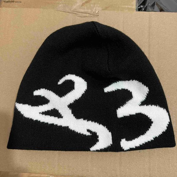 Bonnet/crâne casquettes offre spéciale 2023 nouveau unisexe PPSC A3 hommes Skullies bonnets hiver chapeau tricoté chapeau coton Hip Hop casquette #22 T240112