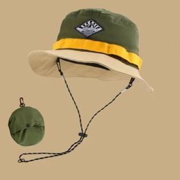 Bonnet Skull Caps Japonais Séchage rapide Pliable Chapeau Pêcheur Femmes Été Soleil Sac Suspendu Alpinisme Loisirs Vacances Visière Bassin 231216