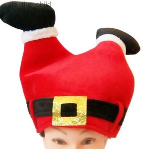 Bonnet/Crâne Casquettes Joyeux Noël Chapeau Ornements De Noël Adulte Ordinaire Chapeau De Père Noël Enfants Casquette Pour Cadeau De Fête 2024 Décorations De Noël HatL231025