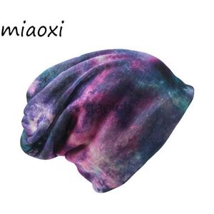 Banie / Capes de crâne Nouveaux femmes décontractées chapeau dames tricots de printemps d'automne Scarf écharpe femme gorro fashion bonnet Bonnet Vente D240429