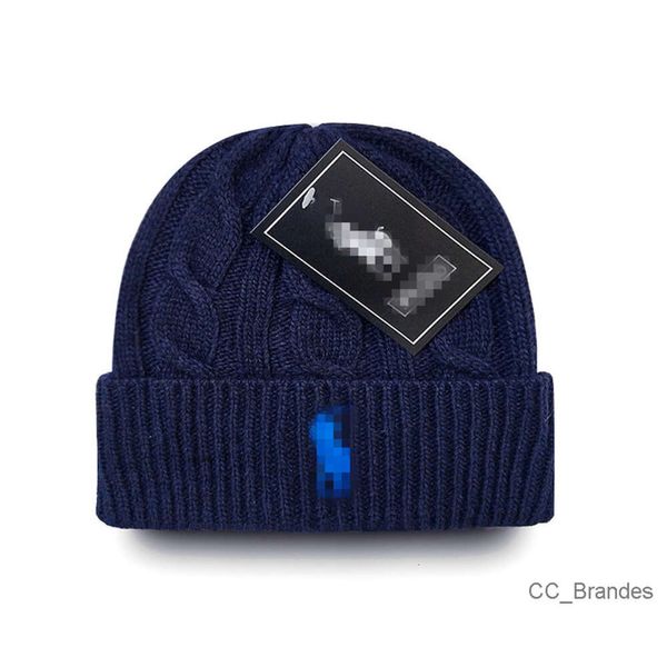 Bonnet/Skull Caps Nouveau designer de luxe polo beanie unisexe automne hiver bonnets tricoté chapeau pour hommes et femmes chapeaux sport classique casquettes de crâne dames décontracté PJAX